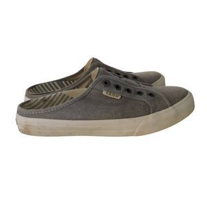 Taos Ez Soul Slip On‎ Mule Gray Sneakers Womens Size 8.5 Comfort